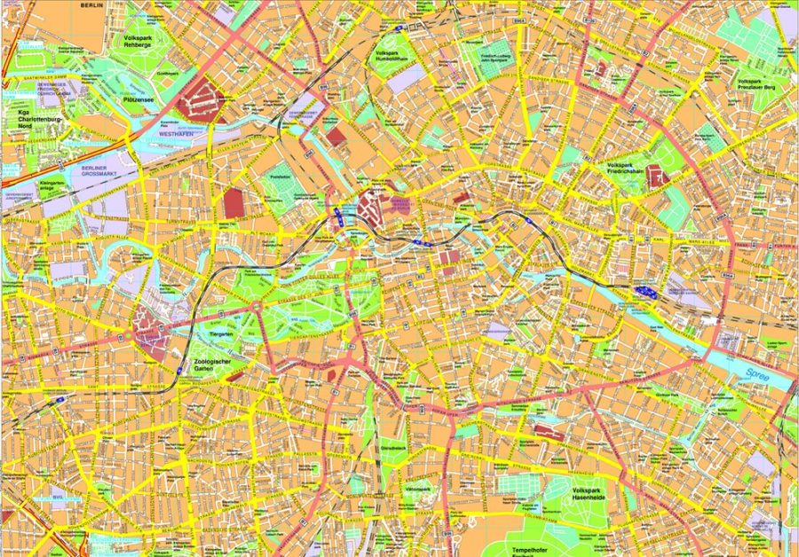 Berlin map