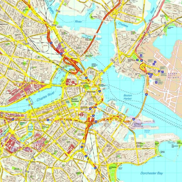 Boston map
