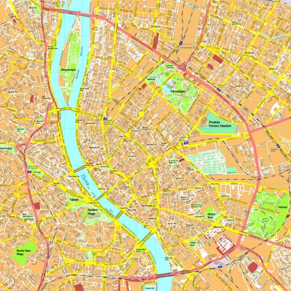 Budapest map
