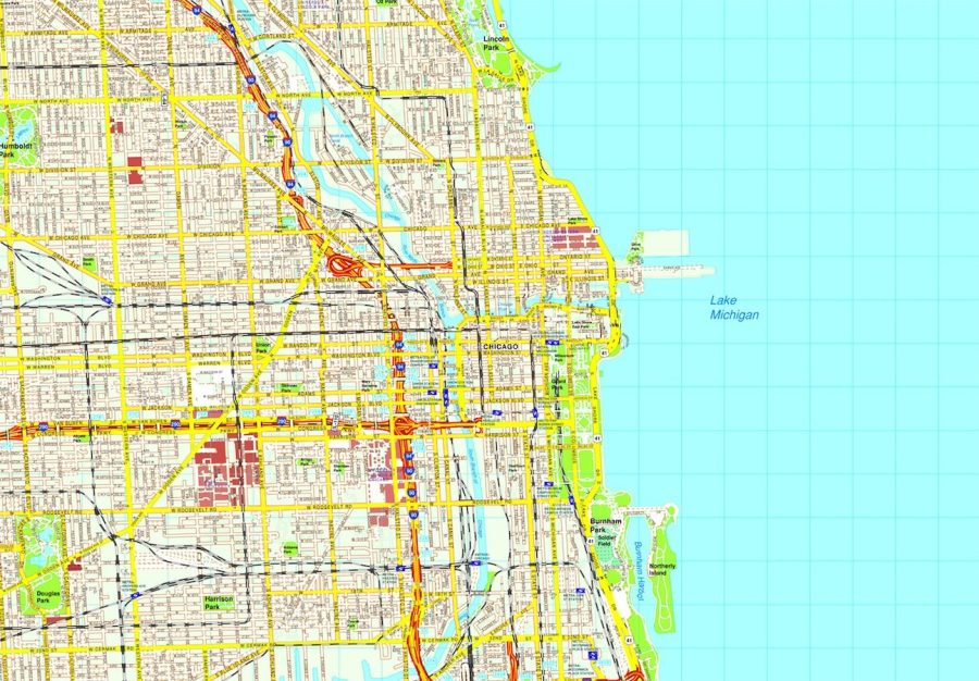 Chicago map