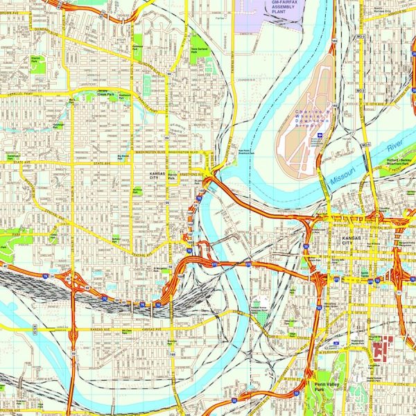 Kansas City map