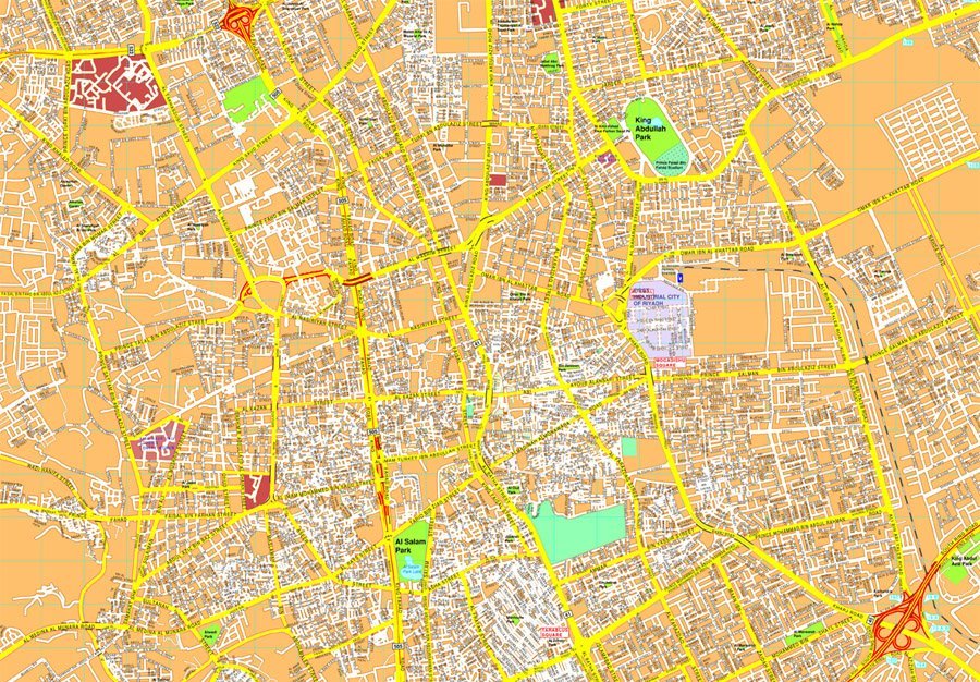 Riyadh map