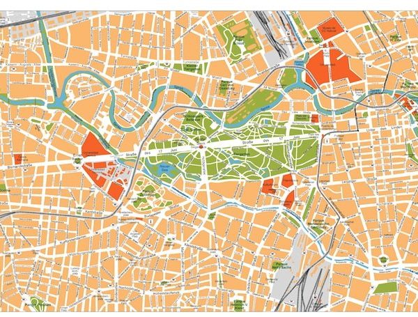 berlin vector map