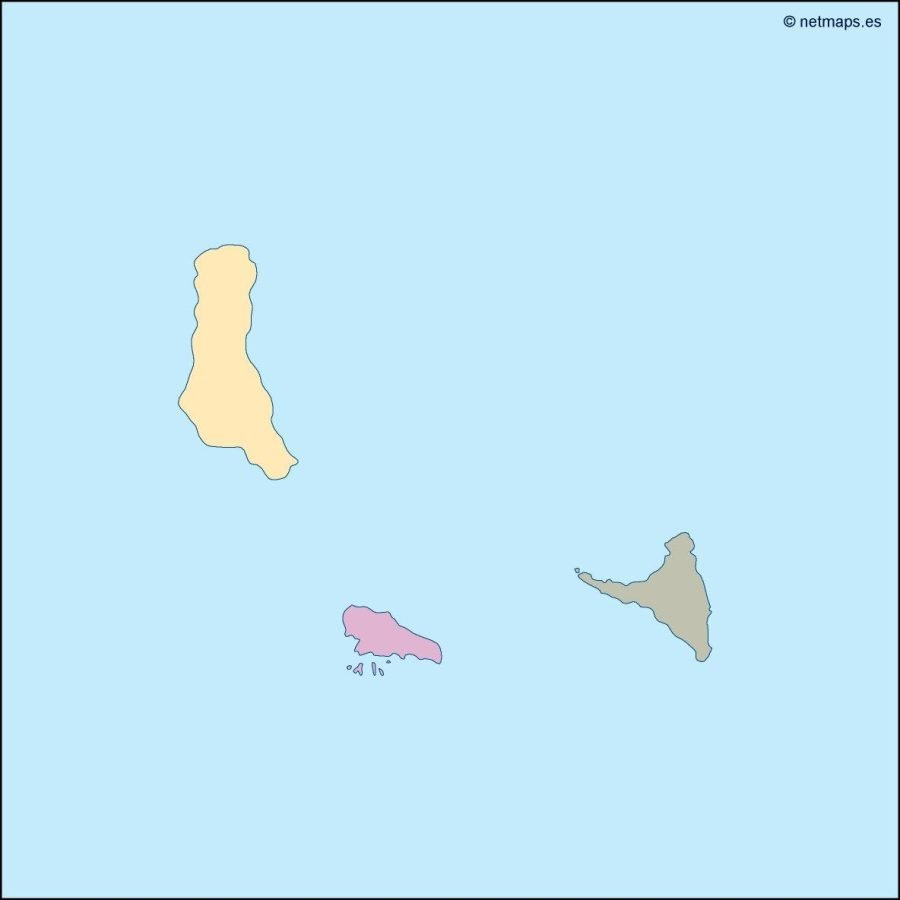 comoros blind map