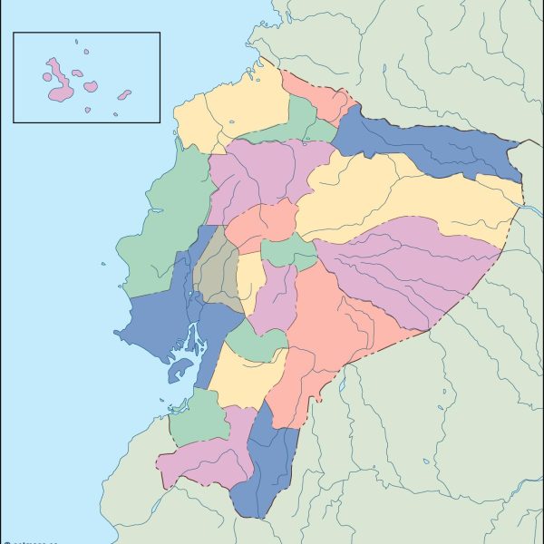 ecuador blind map