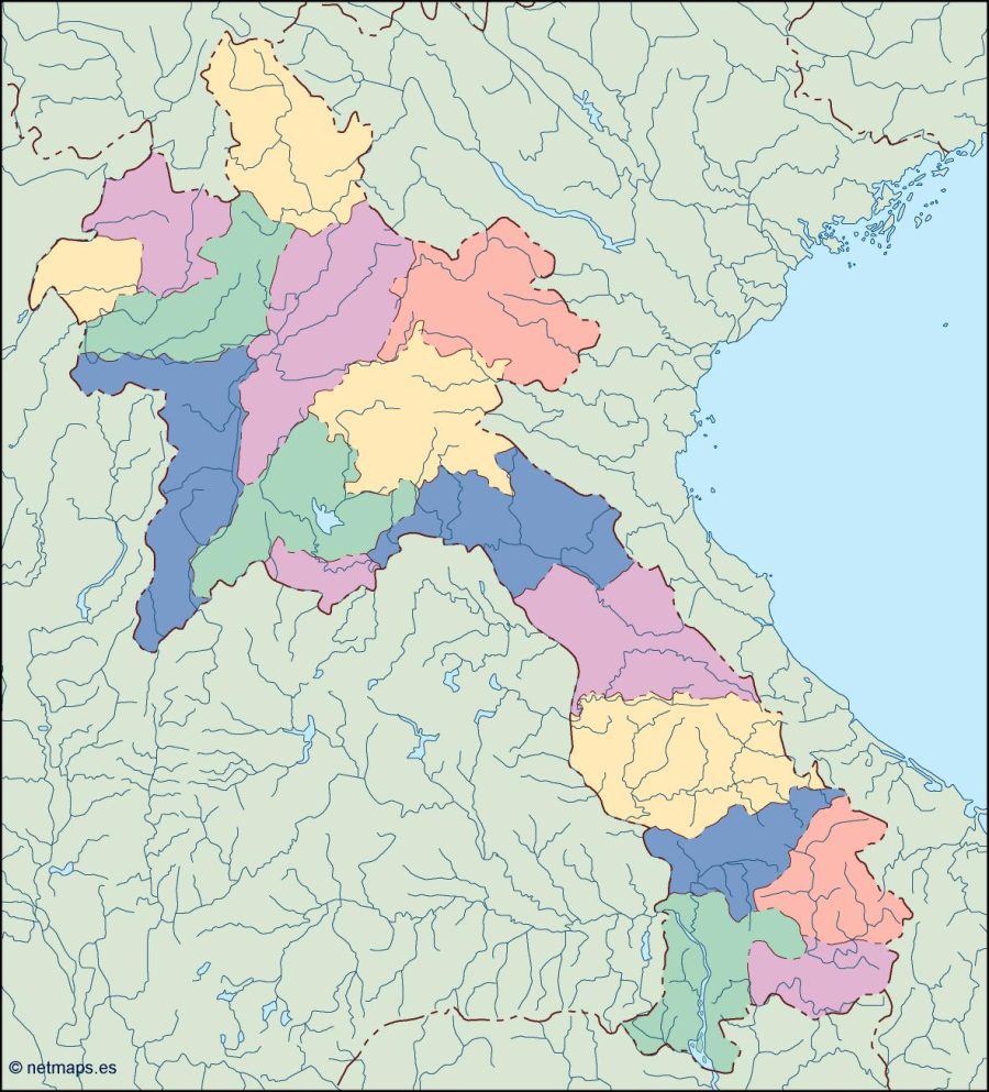 laos blind map