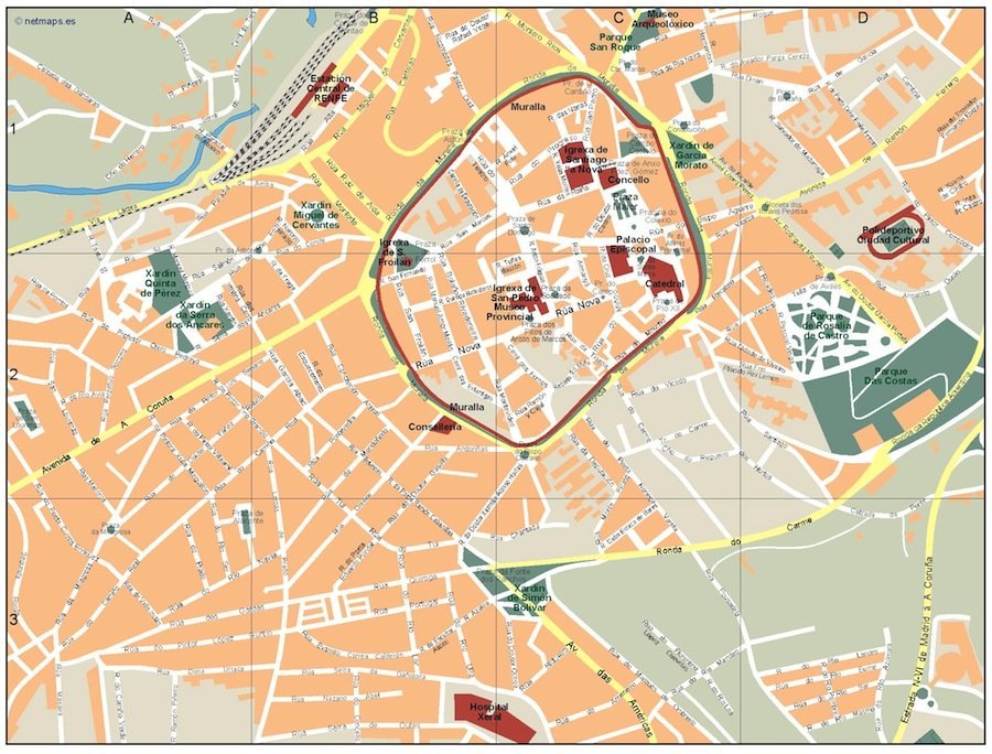 mapa lugo