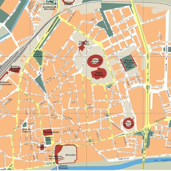 mapa merida
