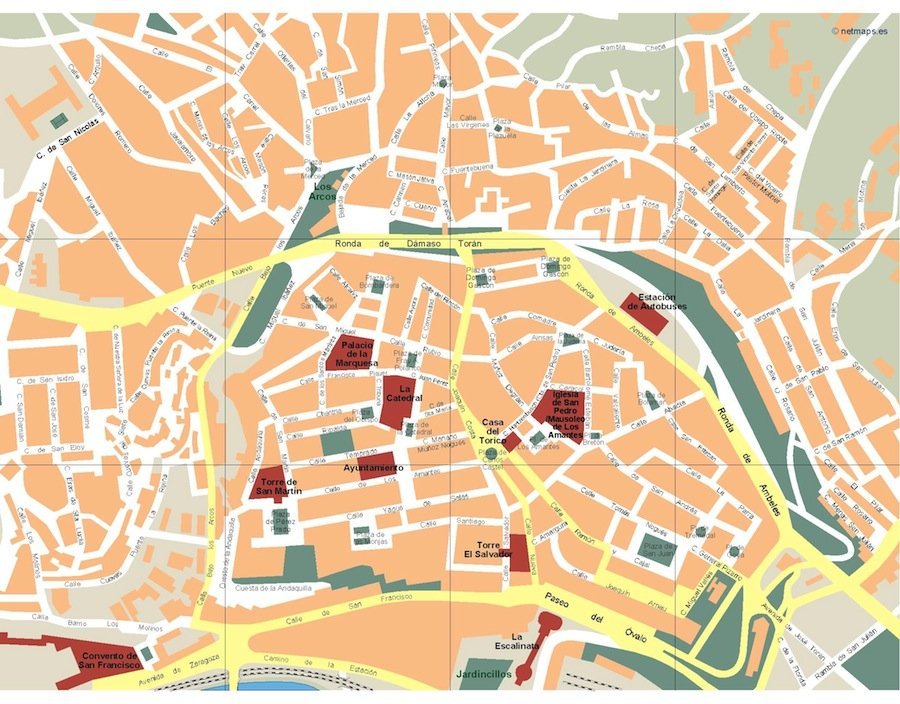 mapa teruel