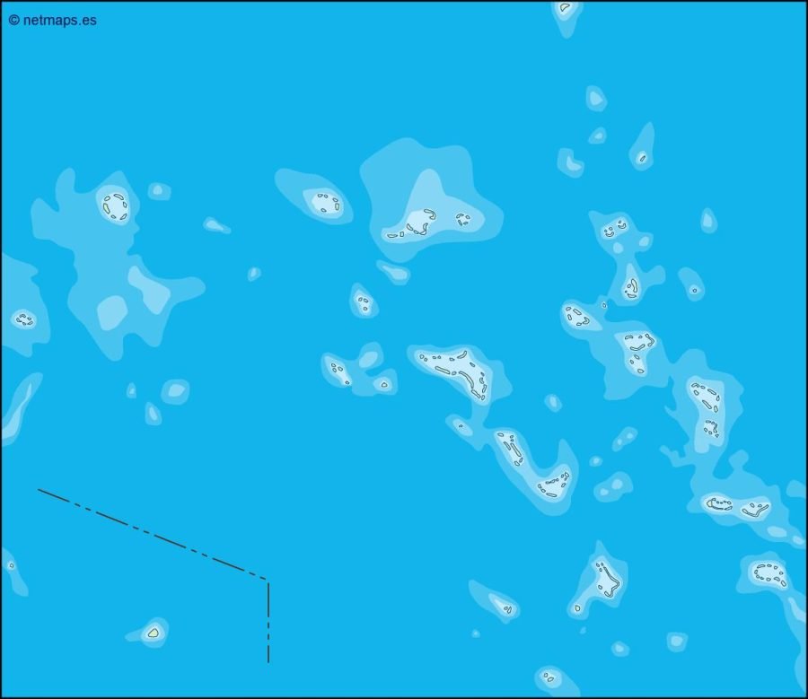 marshall islands illustrator map