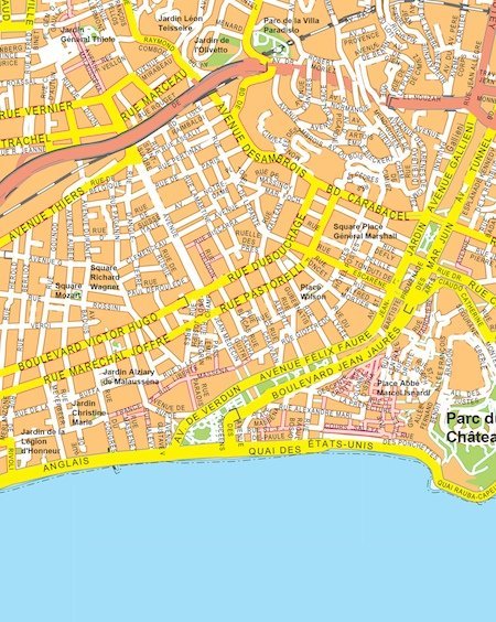 nice vector map