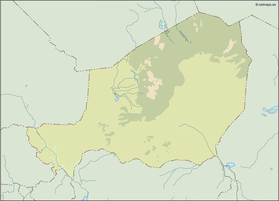 niger illustrator map