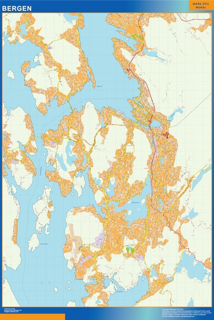 Bergen kart