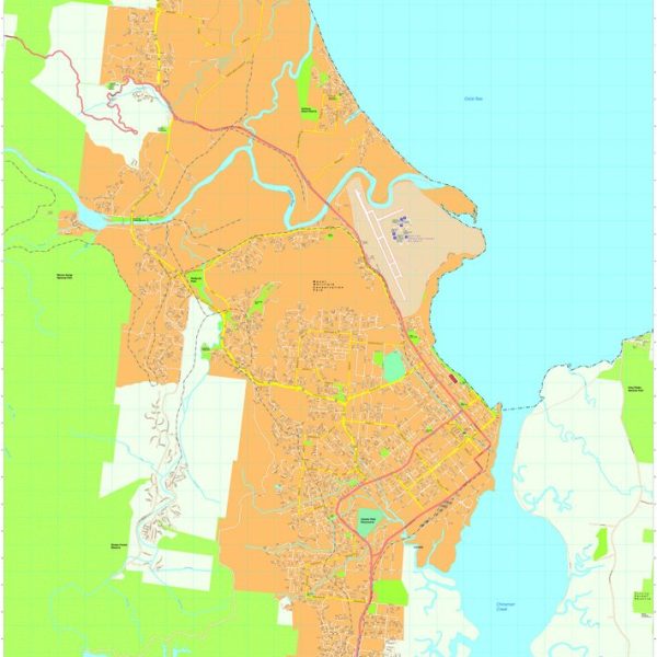 Cairns Vector Maps