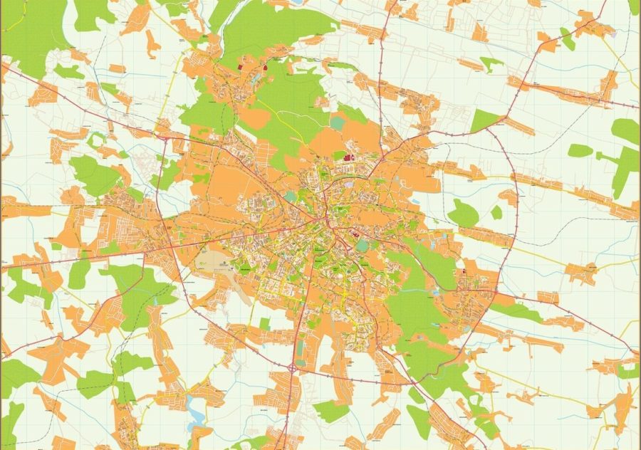Leopoli Illustrator Map