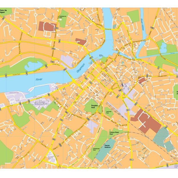 Limerick vector map