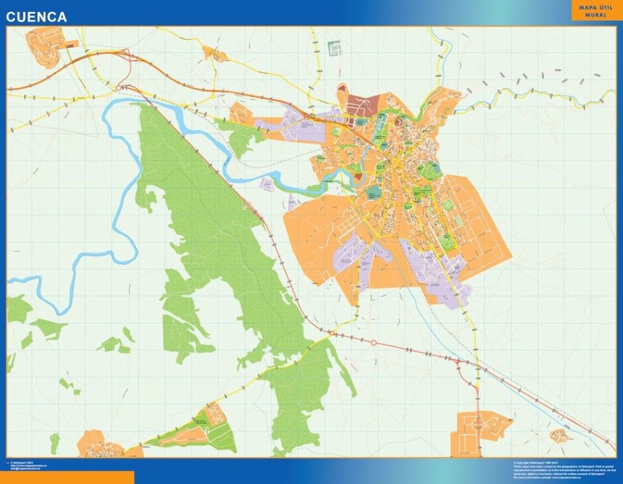 mapa vectorial cuenca