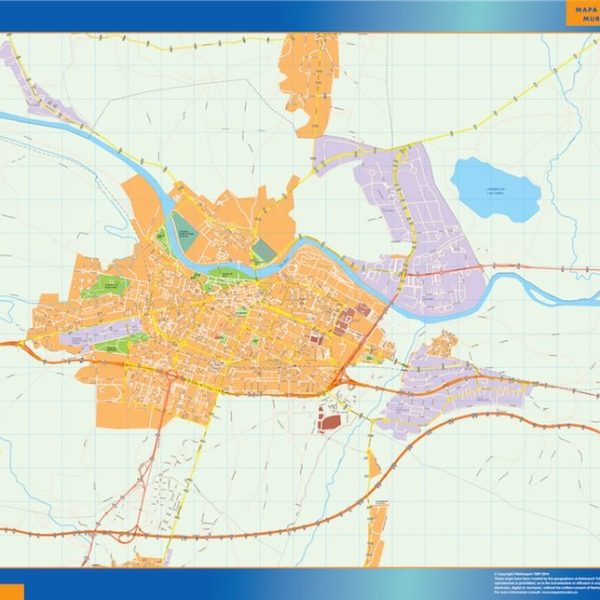 mapa vectorial logrono