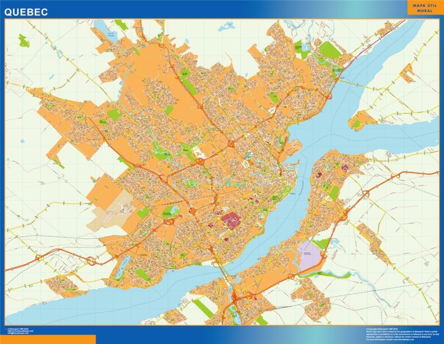 quebec vector map