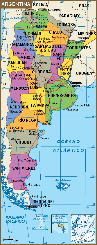 Argentina mapa