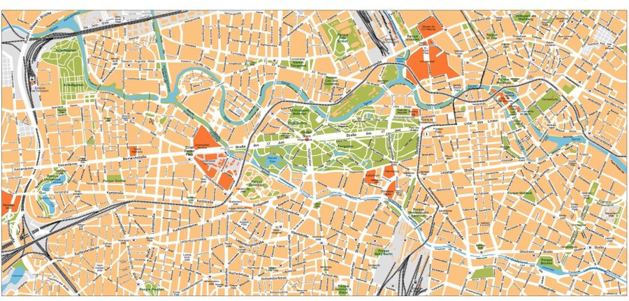 Berlin Vector Map