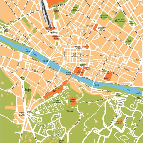Florence Vector Map