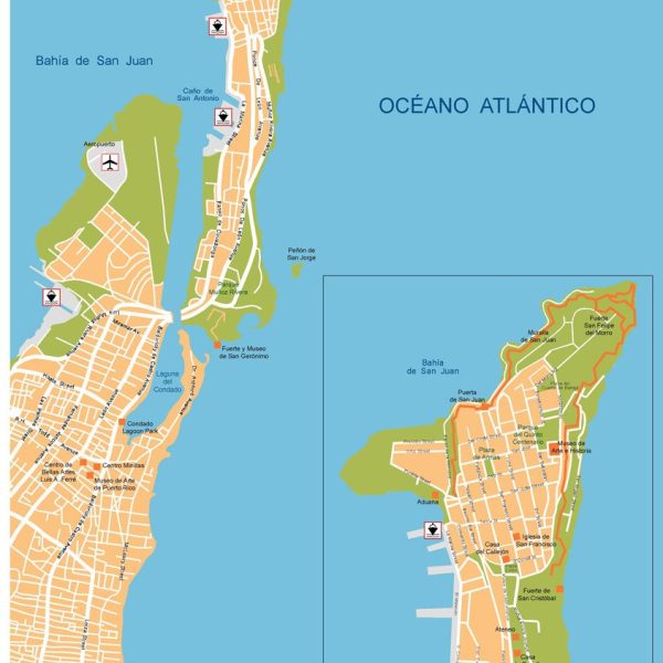 San Juan Vector Map