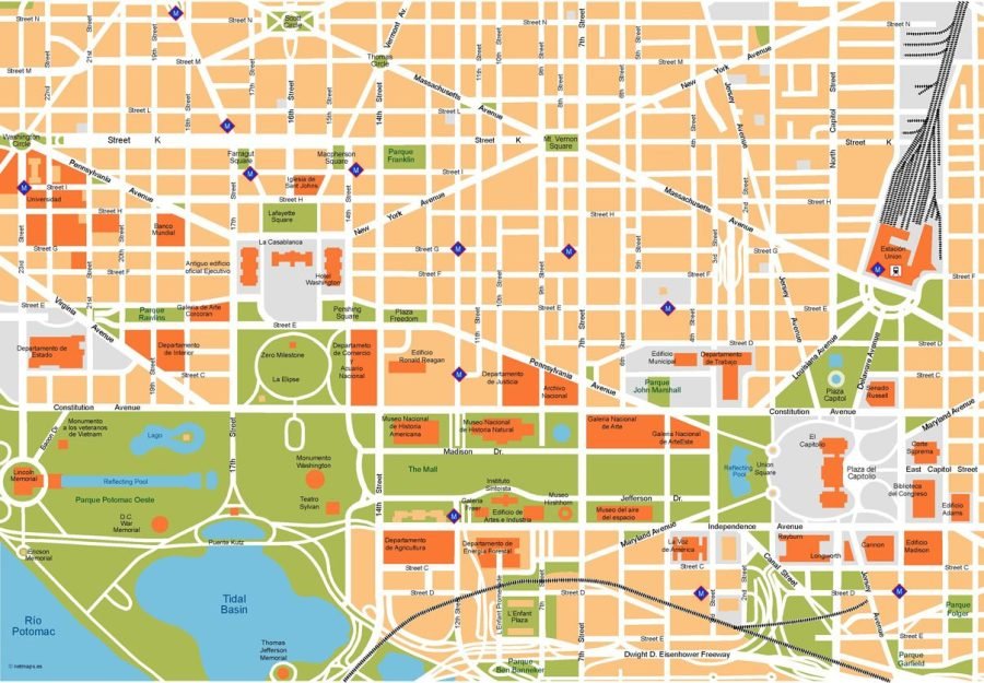 Washington Vector Map